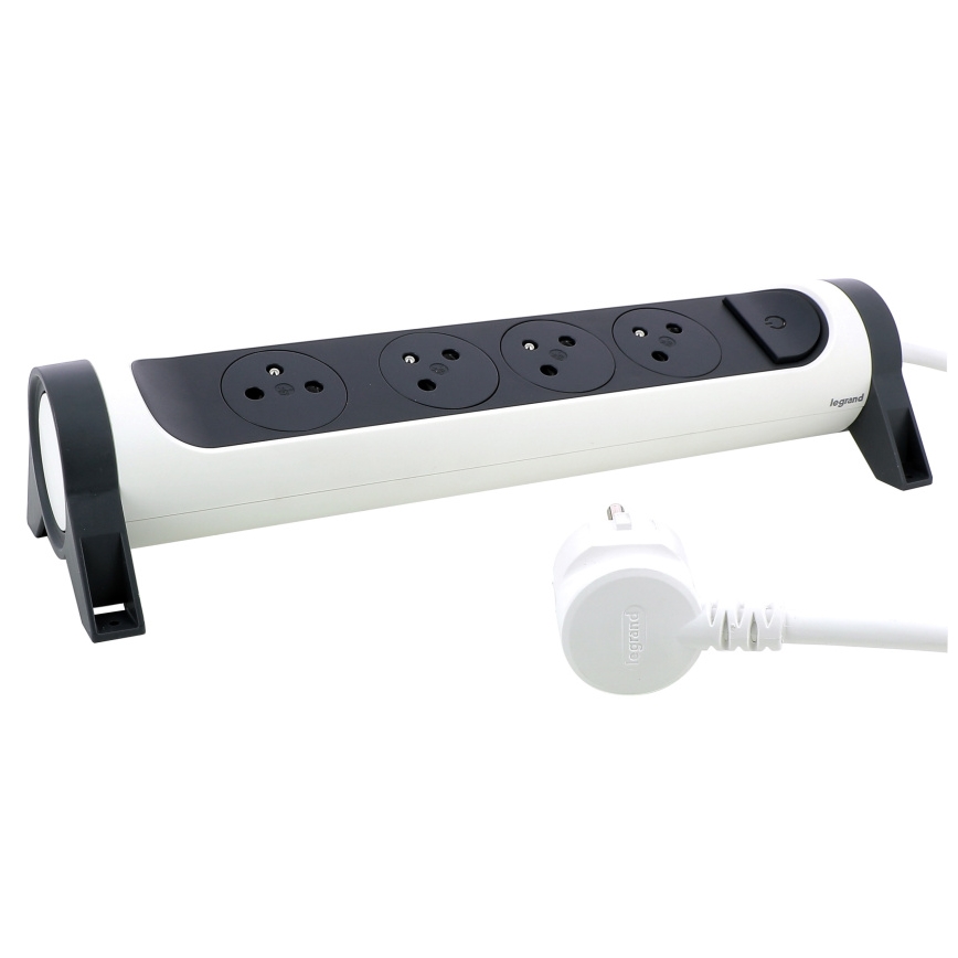 Legrand 049459 - Подовжувач з вимикачем 4 розетки Тип E 3м