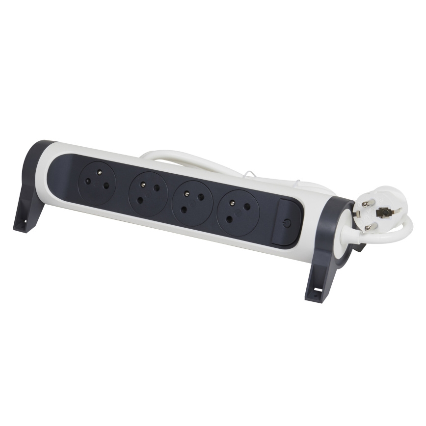 Legrand 049459 - Подовжувач з вимикачем 4 розетки Тип E 3м