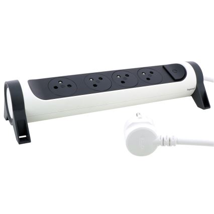 Legrand 049459 - Удлинитель с выключателем 4Z Тип E 3 м