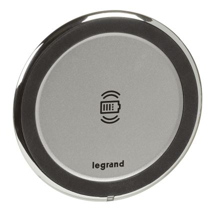Legrand 077640L - Бездротовий настільний зарядний пристрій 15W IP44