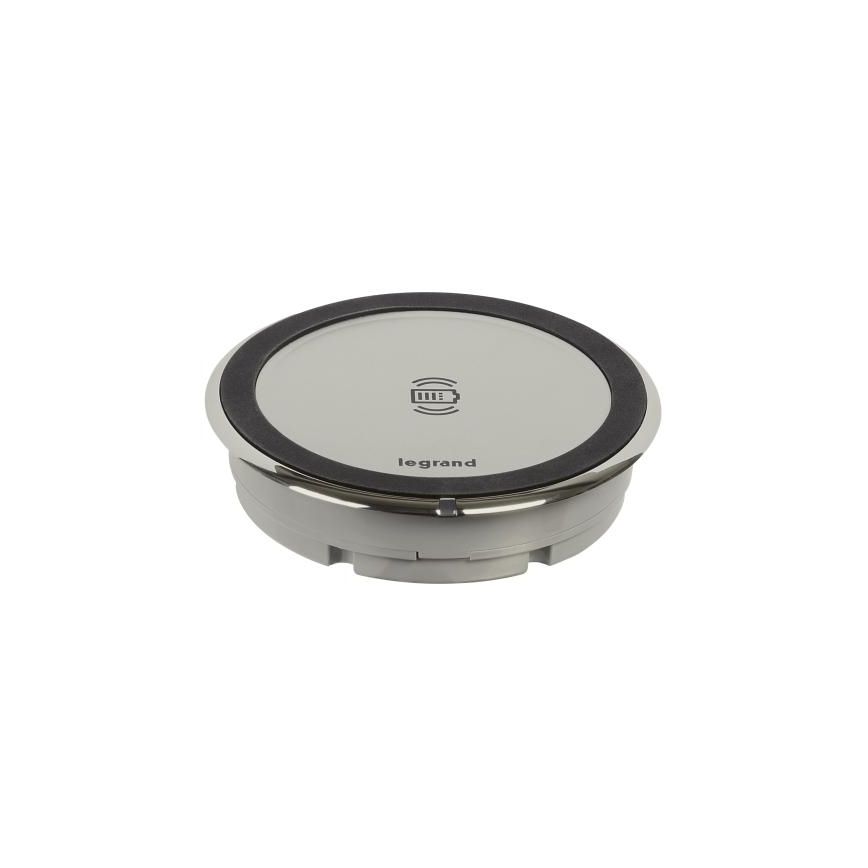 Legrand 077640L - Бездротовий настільний зарядний пристрій 15W IP44