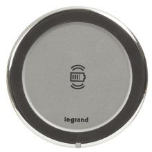 Legrand 077640L - Бездротовий настільний зарядний пристрій 15W IP44