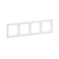 Legrand - 4-постова рамка SUNO біла