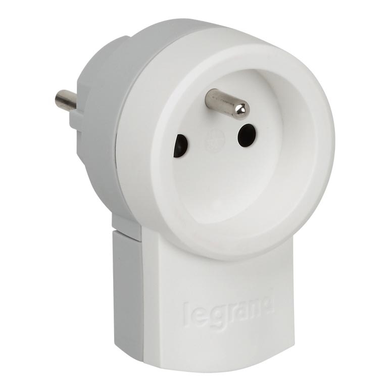 Legrand 50461 - Вилка з розеткою 230V/16A 2P+T