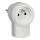 Legrand 50461 - Вилка з розеткою 230V/16A 2P+T