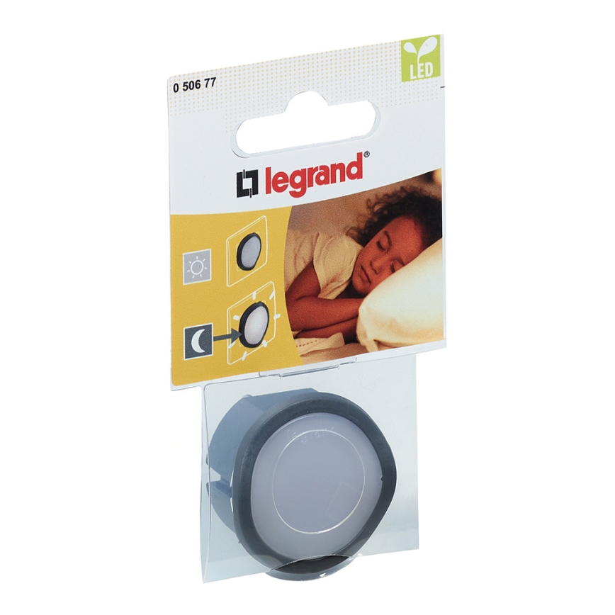 Legrand 50677 - LED Нічник в розетку PL9 LED/0,06W/230V
