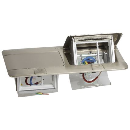 Legrand 54023 - Висувна рамка для столу POP-UP 2x4M нержавіючий