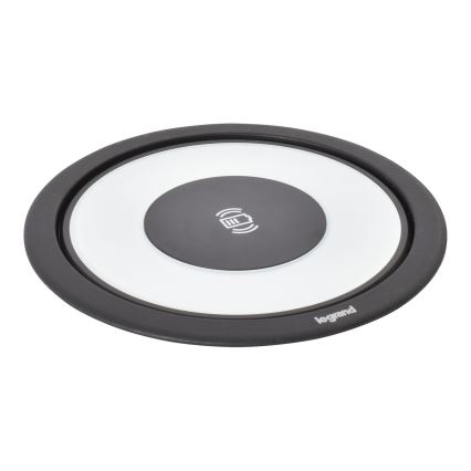 Legrand 654981 - Висувний розетковий блок для столу 4x230V + 2xUSB-A + 2xUSB-C + безпровідний зарядний пристрій