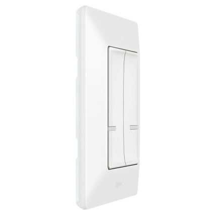 Legrand 752187 - Розумний 2-клавішний бездротовий вимикач VALENA 1xCR2032 Wi-Fi IP40