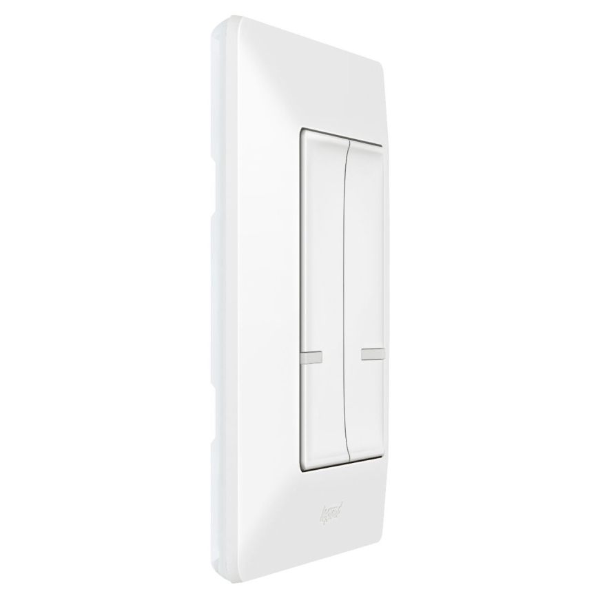 Legrand 752187 - Умный беспроводной 2-кнопочный выключатель VALENA 1xCR2032 Wi-Fi IP40