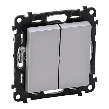 Legrand 752305 - Серійний вимикач VALENA LIFE №5 250В/10А алюміній