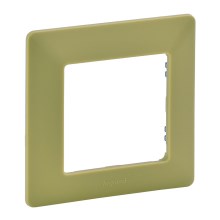 Legrand 754081 -Рамка для вимикачів VALENA LIFE 1P зелений