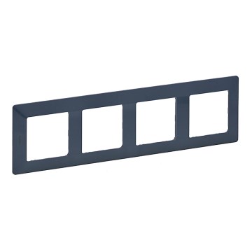 Legrand 754094 - Рамка для вимикачів VALENA LIFE 4P лазуровий