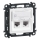Legrand 75C5UB2 - Сетевая розетка VALENA LIFE 2xRJ45 класс 5E UTP белый