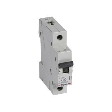 Legrand - Автоматичний вимикач 1-полюсний RX3 1P C 20A 6000A