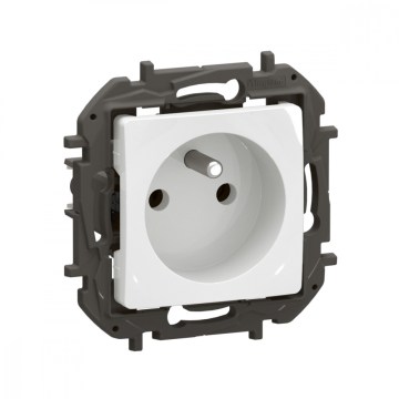 Legrand - Домашня розетка без рамки NILOE 250V біла
