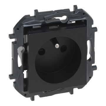 Legrand - Домашня розетка без рамки NILOE STEP 250V чорна