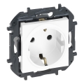 Legrand - Домашня розетка SCHUKO без рамки NILOE STEP 250V біла