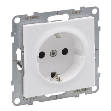 Legrand - Домашня розетка SCHUKO без рамки SUNO 250V біла