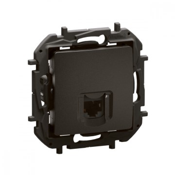 Legrand - Ethernet-розетка RJ45 без рамки NILOE чорна