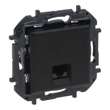 Legrand - Ethernet-розетка RJ45 без рамки NILOE STEP чорна