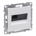 Legrand - Ethernet-розетка RJ45 без рамки SUNO біла