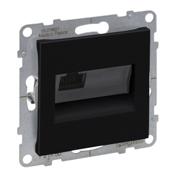Legrand - Ethernet-розетка RJ45 без рамки SUNO чорна