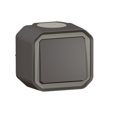 Legrand - Лестничный выключатель № 6 PLEXO IP55 антрацит