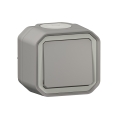 Legrand - лестничный выключатель № 6 PLEXO IP55 серый