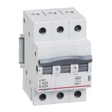 Legrand - Модульний відключувач RX3 40A 3P