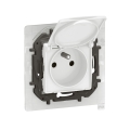 Legrand - Наружная бытовая розетка без рамки NILOE 250V IP44 белая