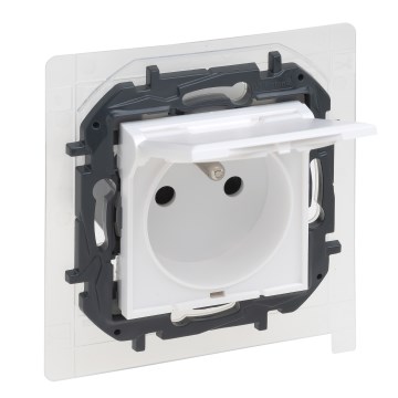 Legrand - Наружная розетка без рамки NILOE STEP 250V IP44 белая