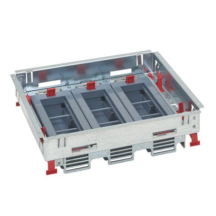 LEGRAND - Підлогова коробка для подвійної підлоги 18 модулів (9 пристроїв 45x45)
