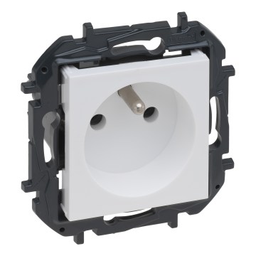 Legrand - Розетка для дому без рамки NILOE STEP 250V біла