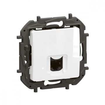 Legrand - Розетка Ethernet RJ45 без рамки NILOE белая