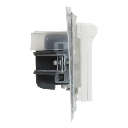 Legrand - Зовнішня побутова розетка без рамки NILOE STEP 250V IP44 біла