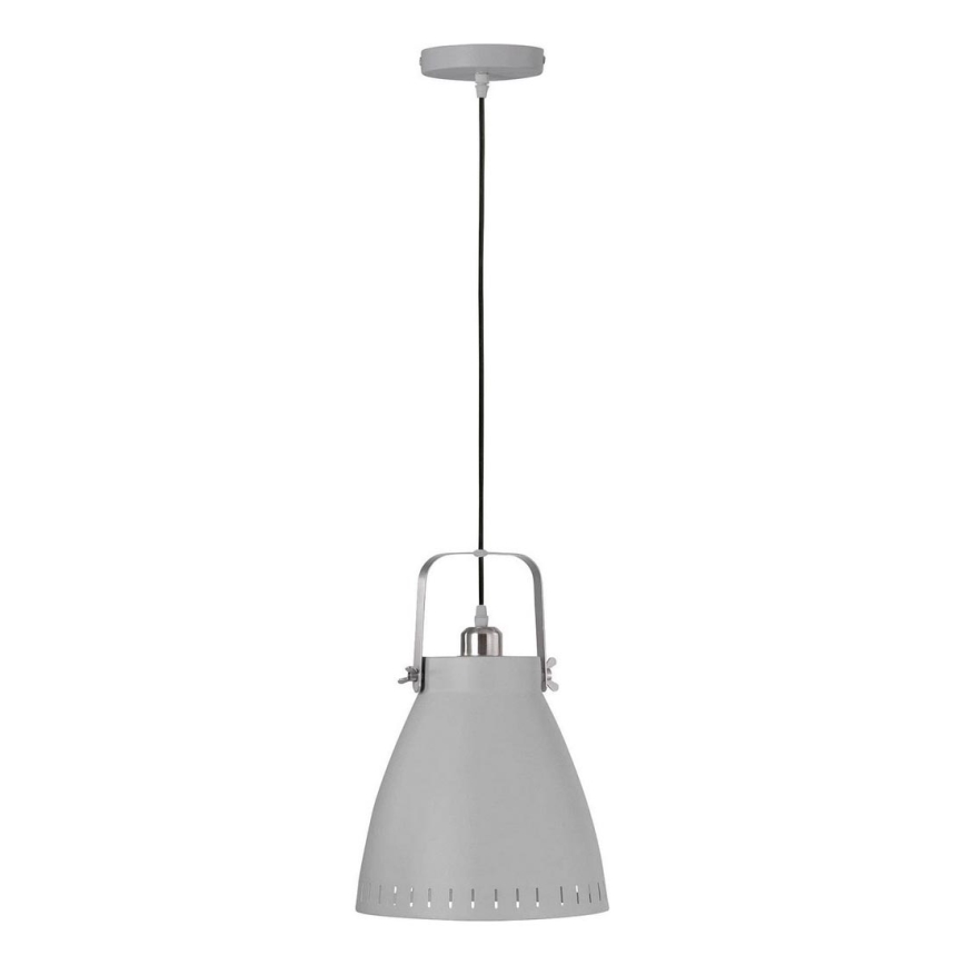 Leuchten Direkt 11059-15 - Подвесная люстра EVA 1xE27/60W/230V диаметр 21,5 см серый
