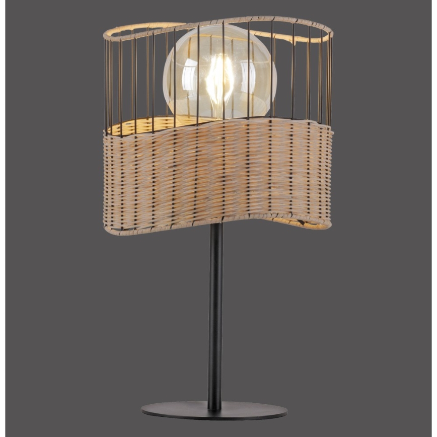 Leuchten Direkt 11150-79 - Настольная лампа REED 1xE27/60W/230V