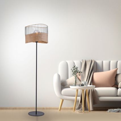 Leuchten Direkt 11151-79 - Торшер REED 1xE27/60W/230V