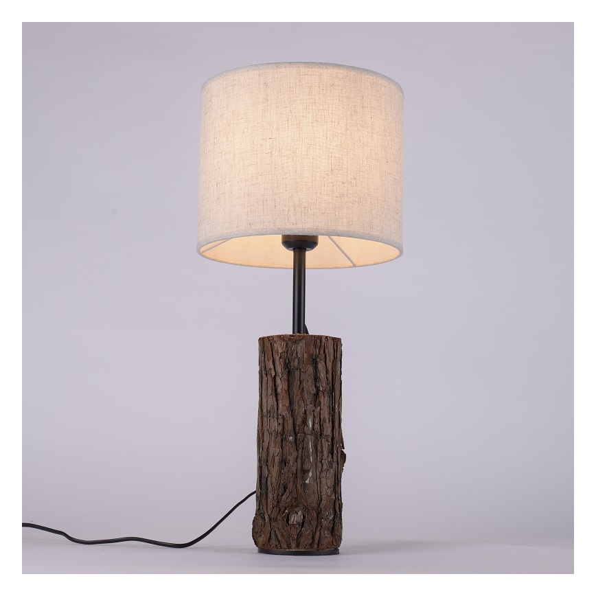 Leuchten Direkt 11233-79 - Настольная лампа BARK 1xE27/40W/230V дерево