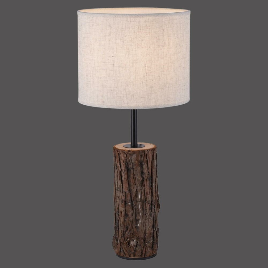 Leuchten Direkt 11233-79 - Настольная лампа BARK 1xE27/40W/230V дерево