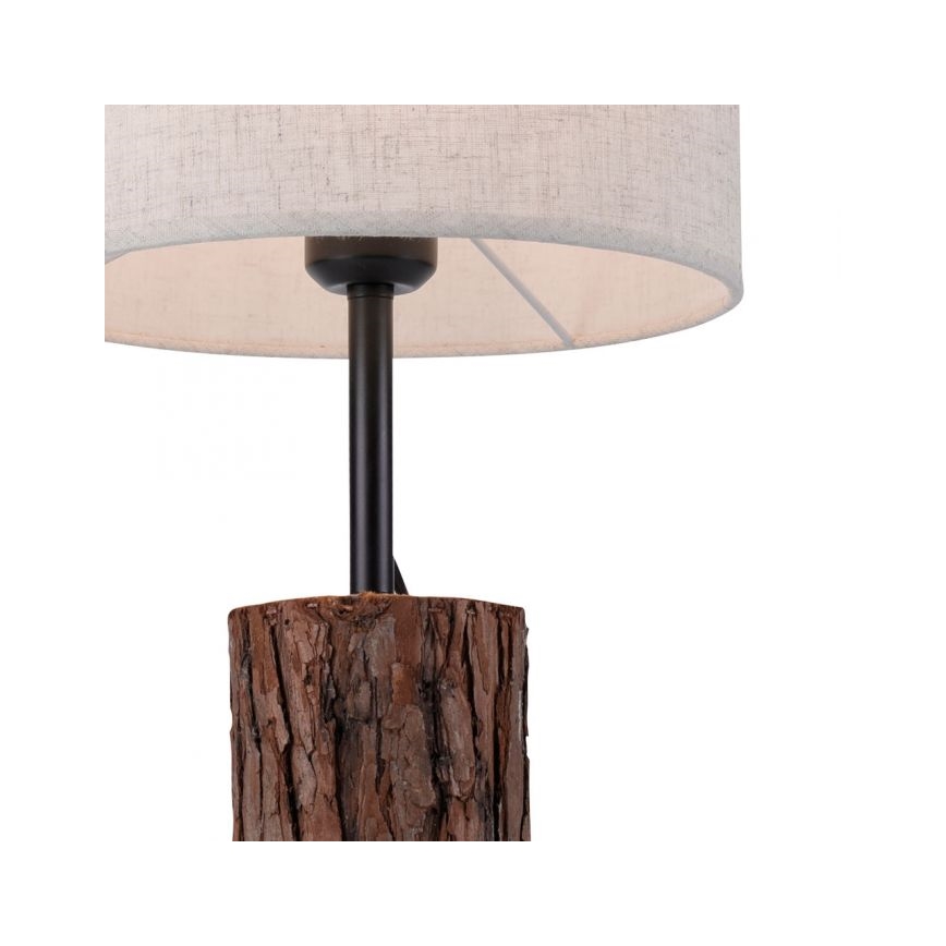 Leuchten Direkt 11233-79 - Настольная лампа BARK 1xE27/40W/230V дерево