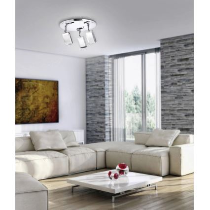 Leuchten Direkt 11243-17 - Светодиодный точечный светильник WELLA 3xLED/4,2W/230V