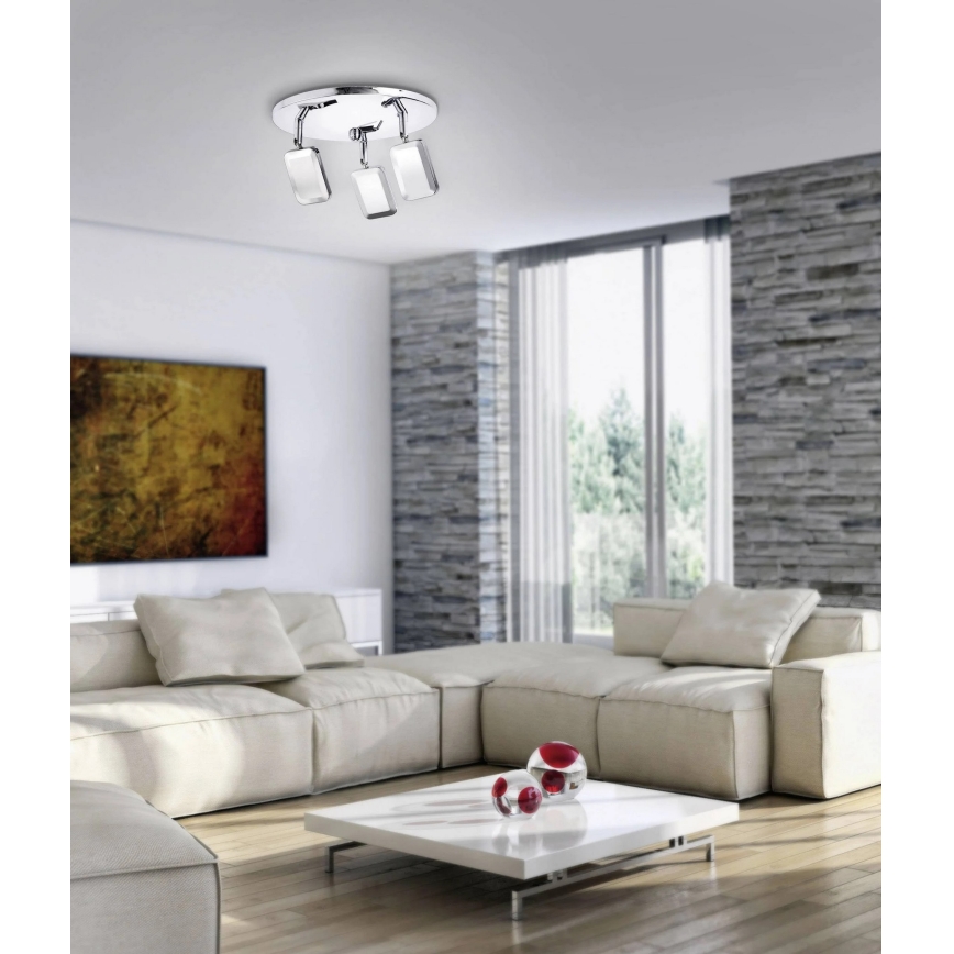 Leuchten Direkt 11243-17 - Светодиодный точечный светильник WELLA 3xLED/4,2W/230V