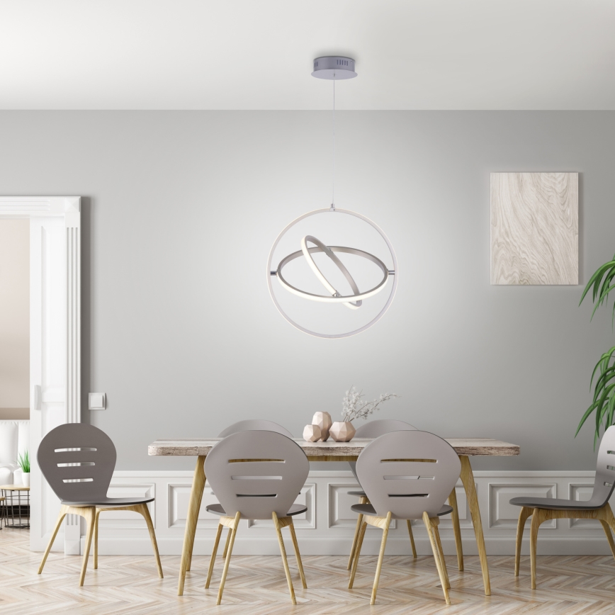 Leuchten Direkt 11260-55 - Светодиодная подвесная люстра с регулированием яркости JELLA 3xLED/28W/230V