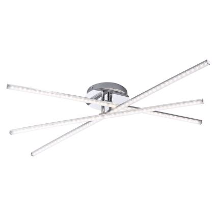 Leuchten Direkt 11274-55 - Пристельова LED люстра SIMON 3xLED/8W/230V матовий хром