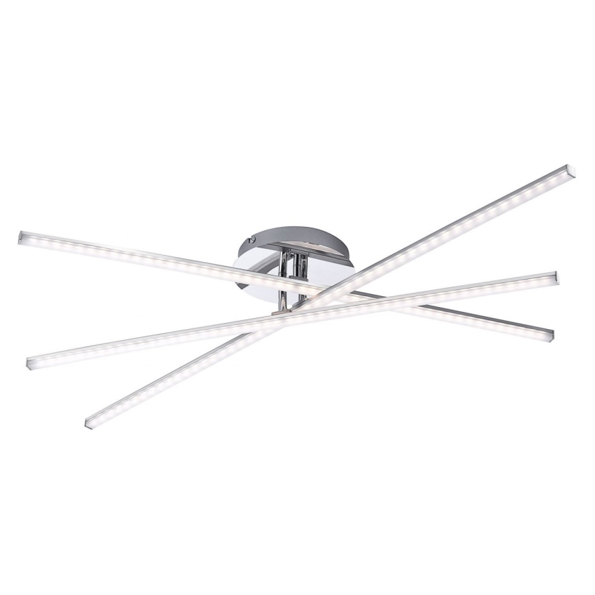 Leuchten Direkt 11274-55 - Пристельова LED люстра SIMON 3xLED/8W/230V матовий хром