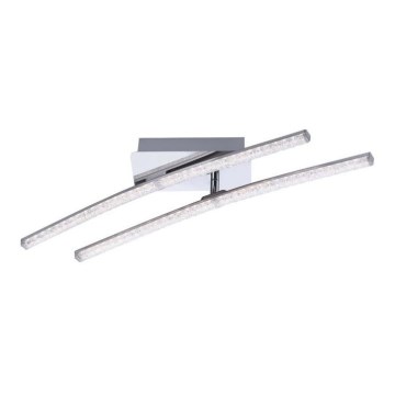 Leuchten Direkt 11290-17 - Пристельова LED люстра SIMON 2xLED/5W/230V блискучий хром