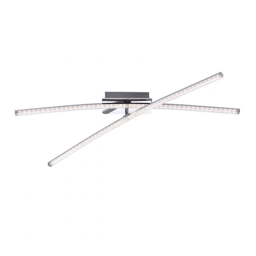 Leuchten Direkt 11292-17 - Светодиодная поверхностно-монтируемая люстра SIMON 2xLED/8W/230V блестящий хром