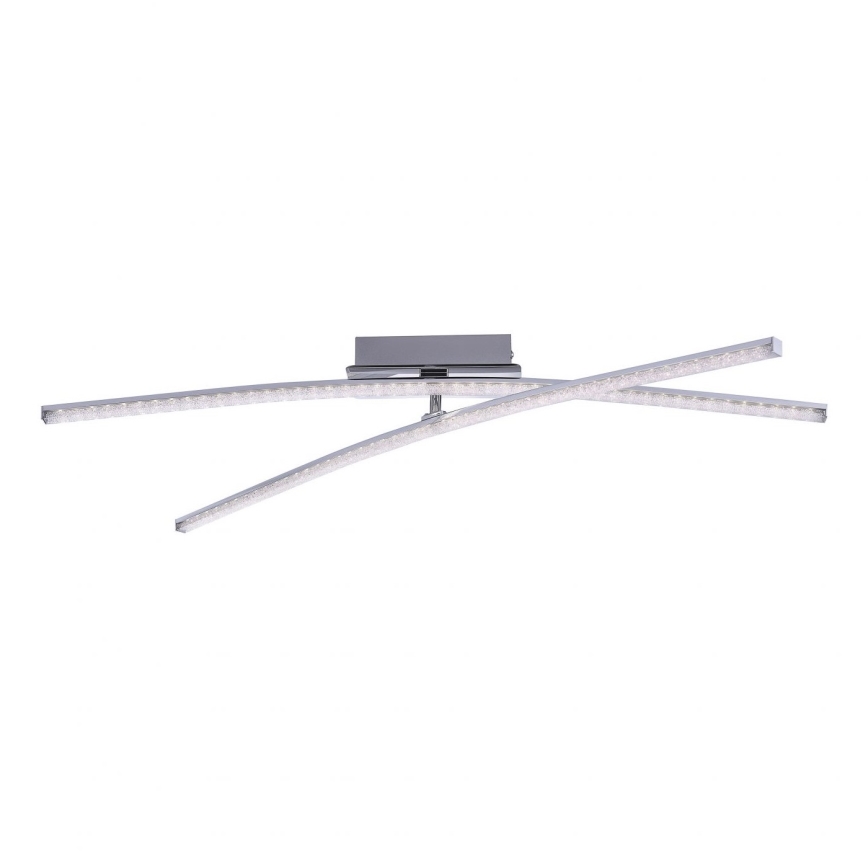 Leuchten Direkt 11292-17 - Светодиодная поверхностно-монтируемая люстра SIMON 2xLED/8W/230V блестящий хром